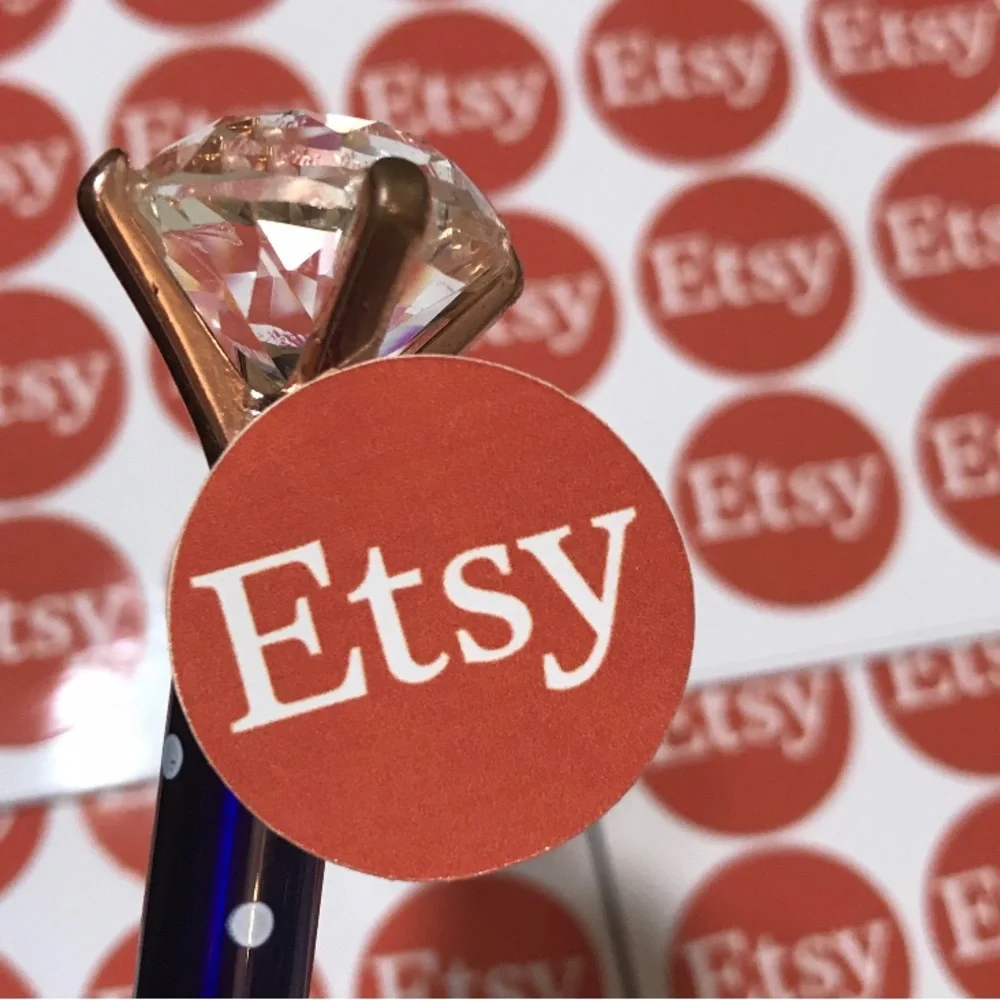 4x$20 💲💲96 Etsy stickers 1”